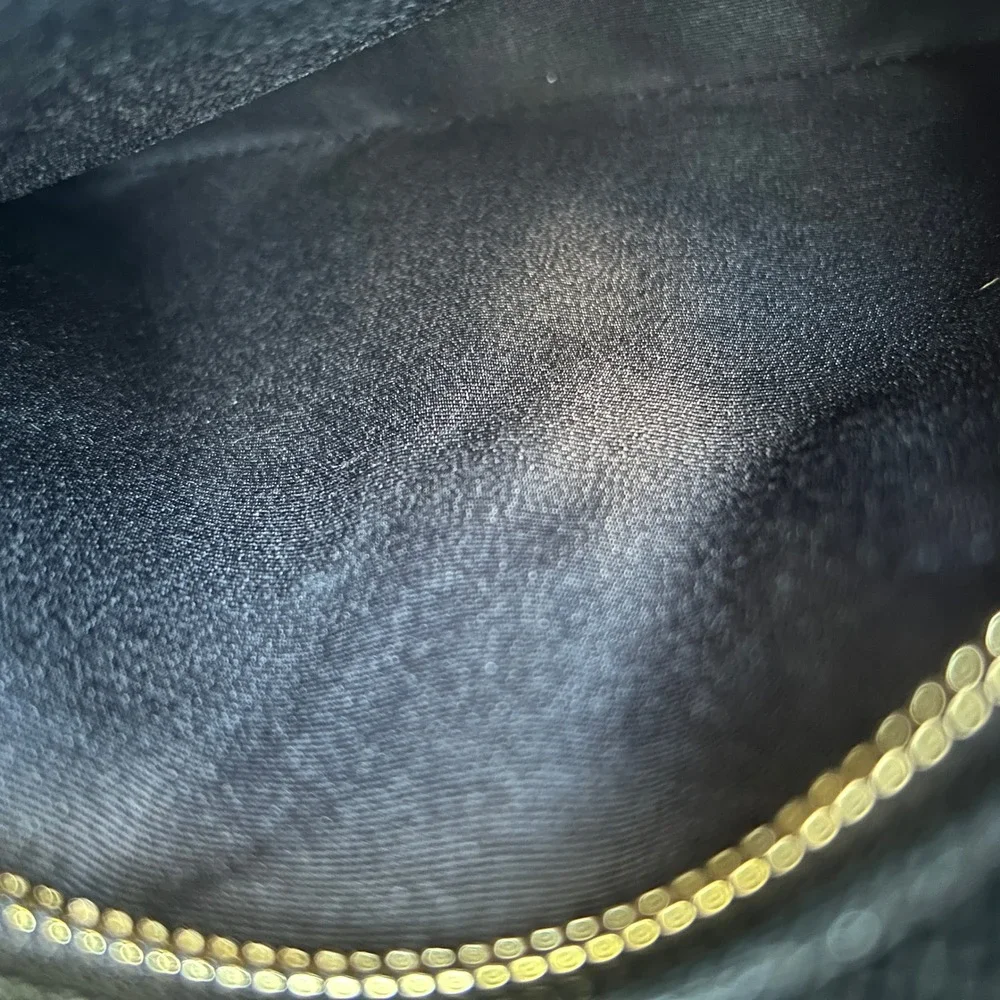 Coach Kenley Black Crossgrain Leather Backpack C5680 NWT